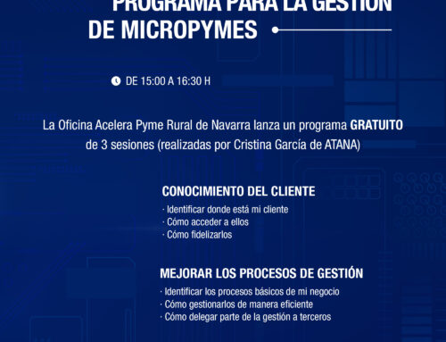 ¿Qué puede hacer la digitalización en tu comercio? Talleres sobre nuevas tecnologías aplicadas al comercio local de la Montaña de Navarra.